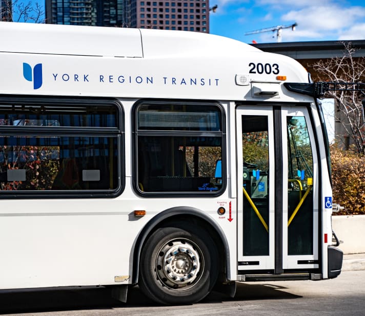 York Region Transit Bus